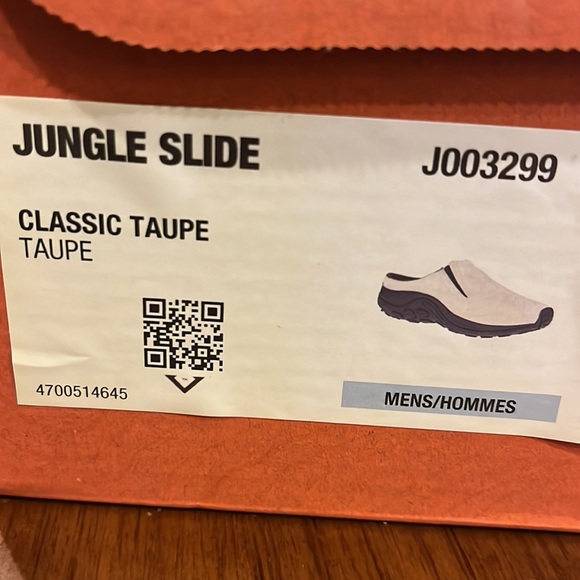 Merrell Jungle Slide shoes Classic Taupe new Mens Size 12 - Picture 13 of 13